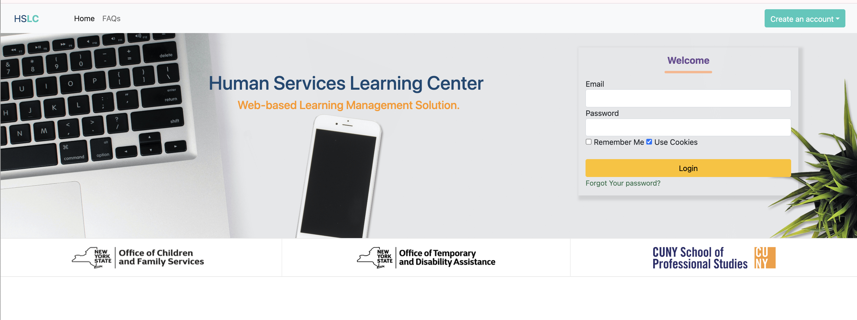 HSLC homepage